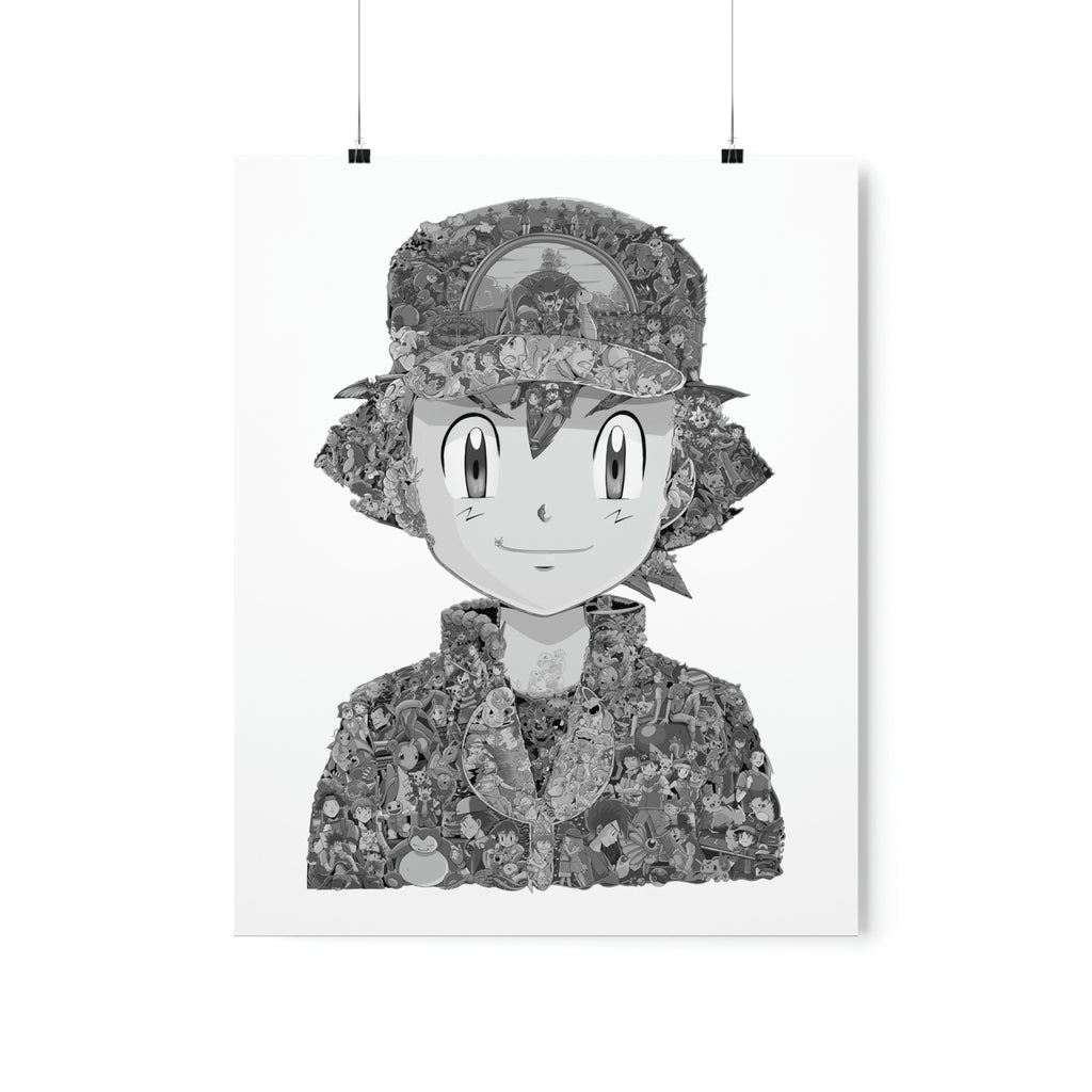 ASH BLACK & WHITE POSTER ASH BLACK & WHITE POSTER