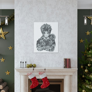 GAARA BLACK & WHITE CANVAS GAARA BLACK & WHITE CANVAS