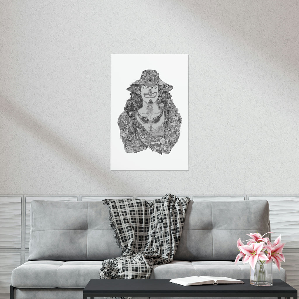 USOPP BLACK & WHITE POSTER USOPP BLACK & WHITE POSTER
