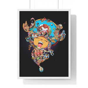 CHOPPER COLOR FRAMED POSTER CHOPPER COLOR FRAMED POSTER