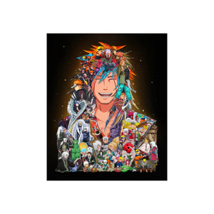 JIRAIYA COLOR POSTER JIRAIYA COLOR POSTER