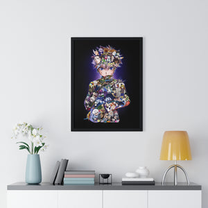 KILLUA COLOR FRAMED POSTER KILLUA COLOR FRAMED POSTER