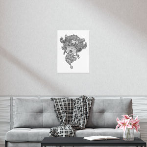 CHOPPER BLACK & WHITE POSTER CHOPPER BLACK & WHITE POSTER