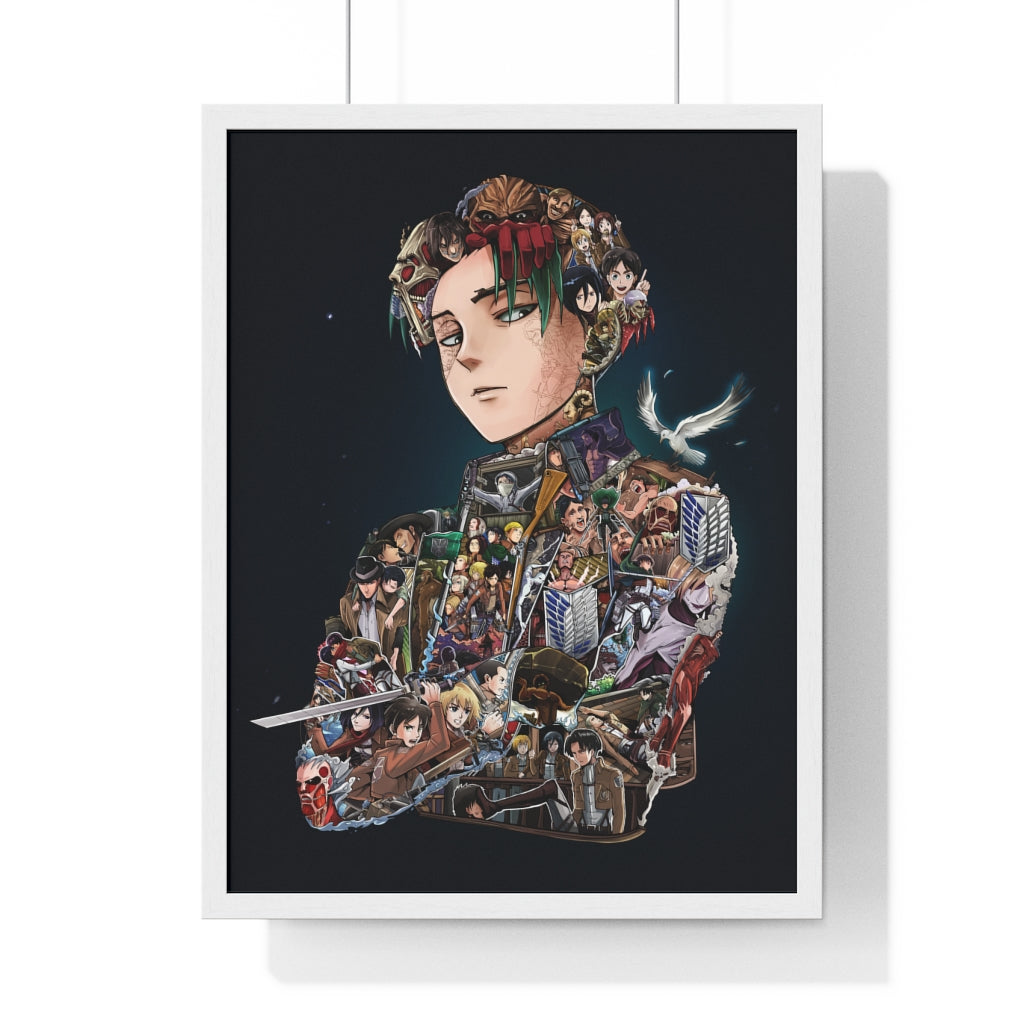 LEVI COLOR FRAMED POSTER LEVI COLOR FRAMED POSTER