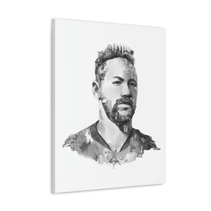 NEYMAR BLACK & WHITE CANVAS NEYMAR BLACK & WHITE CANVAS