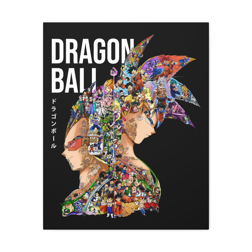 GOKU VEGETA COLOR CANVAS GOKU VEGETA COLOR CANVAS