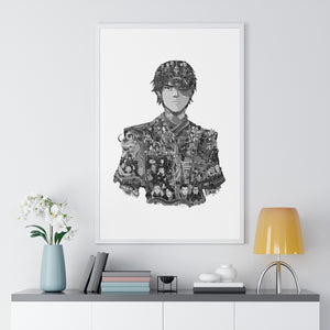 ZUKO BLACK & WHITE FRAMED POSTER ZUKO BLACK & WHITE FRAMED POSTER