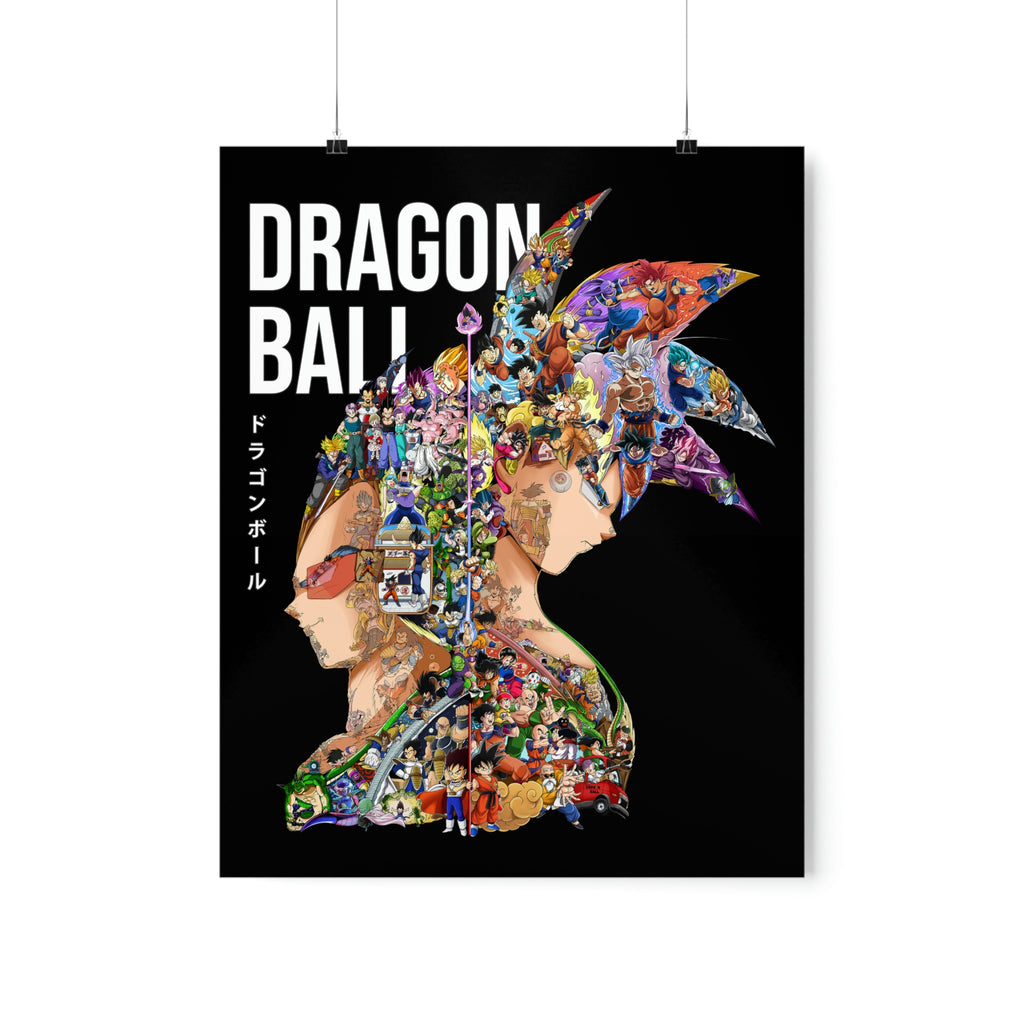 GOKU VEGETA COLOR POSTER GOKU VEGETA COLOR POSTER
