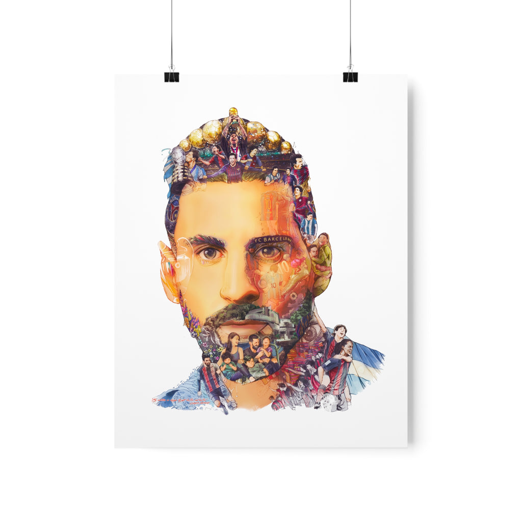 MESSI COLOR POSTER MESSI COLOR POSTER