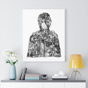 SASUKE BLACK & WHITE CANVAS SASUKE BLACK & WHITE CANVAS