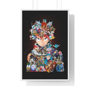NATSU COLOR FRAMED POSTER NATSU COLOR FRAMED POSTER