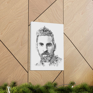 MESSI BLACK & WHITE CANVAS MESSI BLACK & WHITE CANVAS