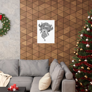 CHOPPER BLACK & WHITE POSTER CHOPPER BLACK & WHITE POSTER