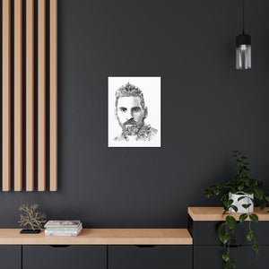 MESSI BLACK & WHITE CANVAS MESSI BLACK & WHITE CANVAS