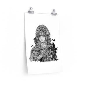 ITACHI BLACK & WHITE POSTER ITACHI BLACK & WHITE POSTER