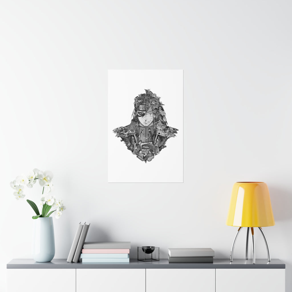 HASHIRAMA - MADARA BLACK & WHITE POSTER HASHIRAMA - MADARA BLACK & WHITE POSTER