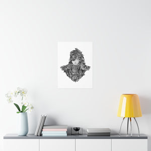 HASHIRAMA - MADARA BLACK & WHITE POSTER HASHIRAMA - MADARA BLACK & WHITE POSTER