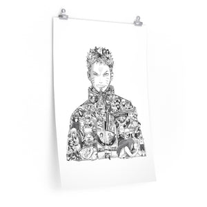 NARUTO BLACK & WHITE POSTER NARUTO BLACK & WHITE POSTER