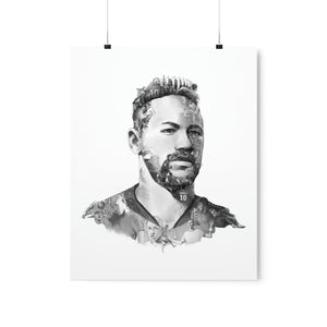 NEYMAR BLACK & WHITE POSTER NEYMAR BLACK & WHITE POSTER