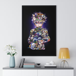 KILLUA COLOR FRAMED POSTER KILLUA COLOR FRAMED POSTER