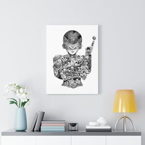 FRIEZA BLACK & WHITE CANVAS FRIEZA BLACK & WHITE CANVAS