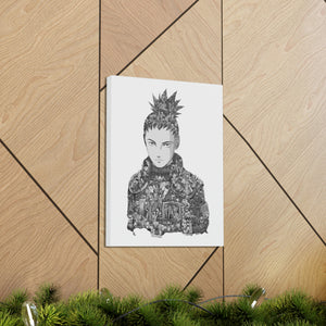 SHIKAMARU BLACK & WHITE CANVAS SHIKAMARU BLACK & WHITE CANVAS