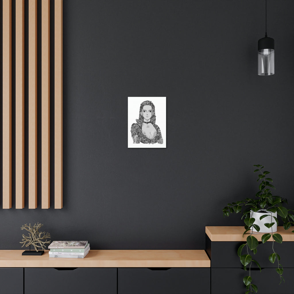 ROBIN BLACK & WHITE CANVAS ROBIN BLACK & WHITE CANVAS