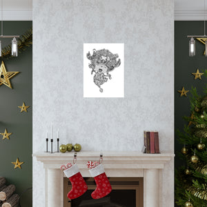 CHOPPER BLACK & WHITE POSTER CHOPPER BLACK & WHITE POSTER