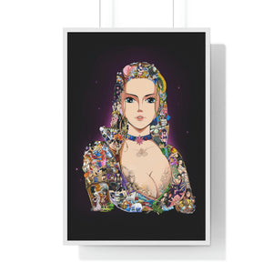 ROBIN COLOR FRAMED POSTER ROBIN COLOR FRAMED POSTER