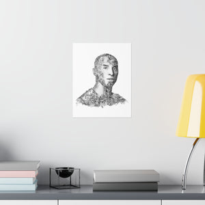 KOBE BRYANT BLACK & WHITE POSTER KOBE BRYANT BLACK & WHITE POSTER