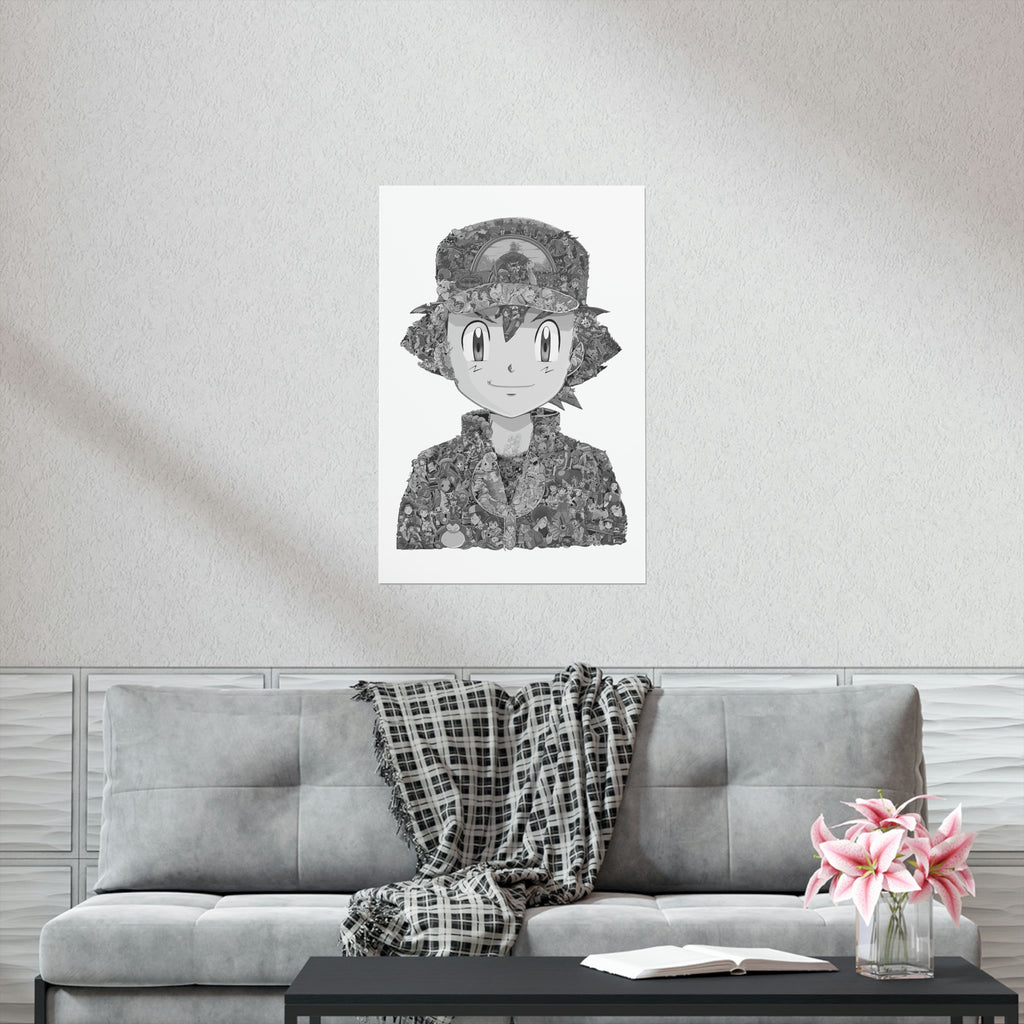 ASH BLACK & WHITE POSTER ASH BLACK & WHITE POSTER