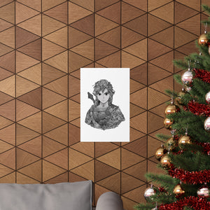 LINK BLACK & WHITE POSTER LINK BLACK & WHITE POSTER