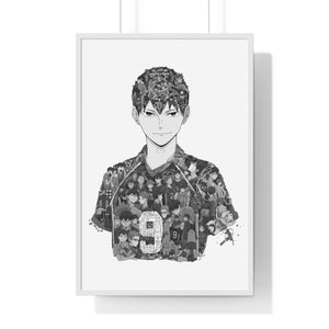 KAGEYAMA BLACK & WHITE FRAMED POSTER KAGEYAMA BLACK & WHITE FRAMED POSTER