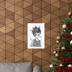 GON BLACK & WHITE POSTER GON BLACK & WHITE POSTER