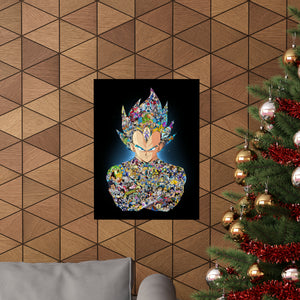 VEGETA WITH STORY COLOR POSTER VEGETA WITH STORY COLOR POSTER