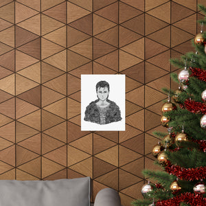 EREN YEAGER BLACK & WHITE POSTER EREN YEAGER BLACK & WHITE POSTER