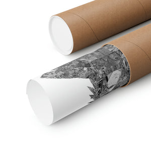 MADARA BLACK & WHITE POSTER MADARA BLACK & WHITE POSTER