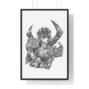 LELOUCH BLACK & WHITE FRAMED POSTER LELOUCH BLACK & WHITE FRAMED POSTER