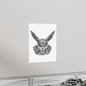 KURAMA BLACK & WHITE POSTER KURAMA BLACK & WHITE POSTER