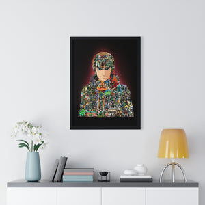 MIGHT GUY COLOR FRAMED POSTER MIGHT GUY COLOR FRAMED POSTER