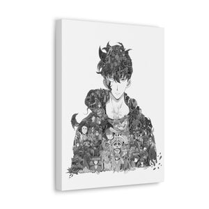 SUNG JINWOO BLACK & WHITE CANVAS SUNG JINWOO BLACK & WHITE CANVAS