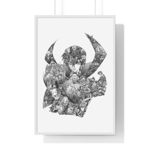 LELOUCH BLACK & WHITE FRAMED POSTER LELOUCH BLACK & WHITE FRAMED POSTER