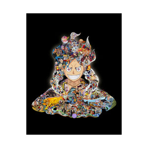 LUFFY GEAR 5 COLOR POSTER LUFFY GEAR 5 COLOR POSTER