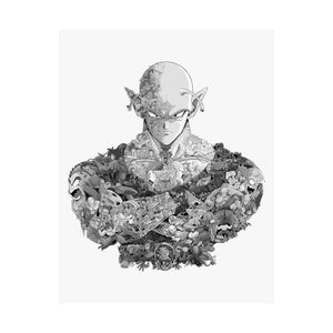 PICCOLO BLACK & WHITE POSTER PICCOLO BLACK & WHITE POSTER