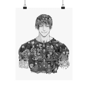 TOJI BLACK & WHITE POSTER TOJI BLACK & WHITE POSTER