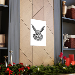 KURAMA BLACK & WHITE POSTER KURAMA BLACK & WHITE POSTER