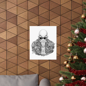 MASTER ROSHI BLACK & WHITE POSTER MASTER ROSHI BLACK & WHITE POSTER