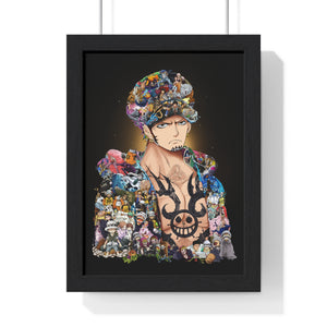 TRAFALGAR LAW COLOR FRAMED POSTER TRAFALGAR LAW COLOR FRAMED POSTER