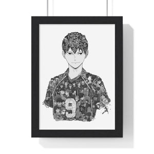 KAGEYAMA BLACK & WHITE FRAMED POSTER KAGEYAMA BLACK & WHITE FRAMED POSTER