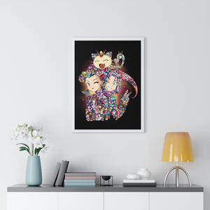 TEAM ROCKET COLOR FRAMED POSTER TEAM ROCKET COLOR FRAMED POSTER